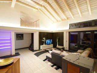 Fertighaus Energie-Plus-Haus von TIROLIA Ausbauhaus ab 105800€, Pultdachhaus Innenansicht 6