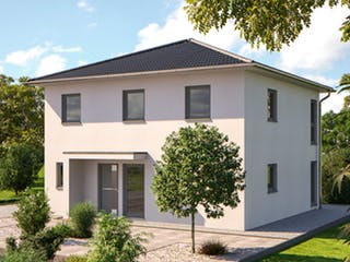 Fertighaus Eos 142 von Bärenhaus Schlüsselfertig ab 235987€, Stadtvilla Außenansicht 2