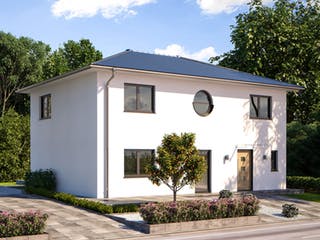 Fertighaus Eos 170 von Bärenhaus Schlüsselfertig ab 262353€, Stadtvilla Außenansicht 1
