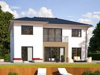Fertighaus Eos 170 von Bärenhaus Schlüsselfertig ab 262353€, Stadtvilla Außenansicht 2