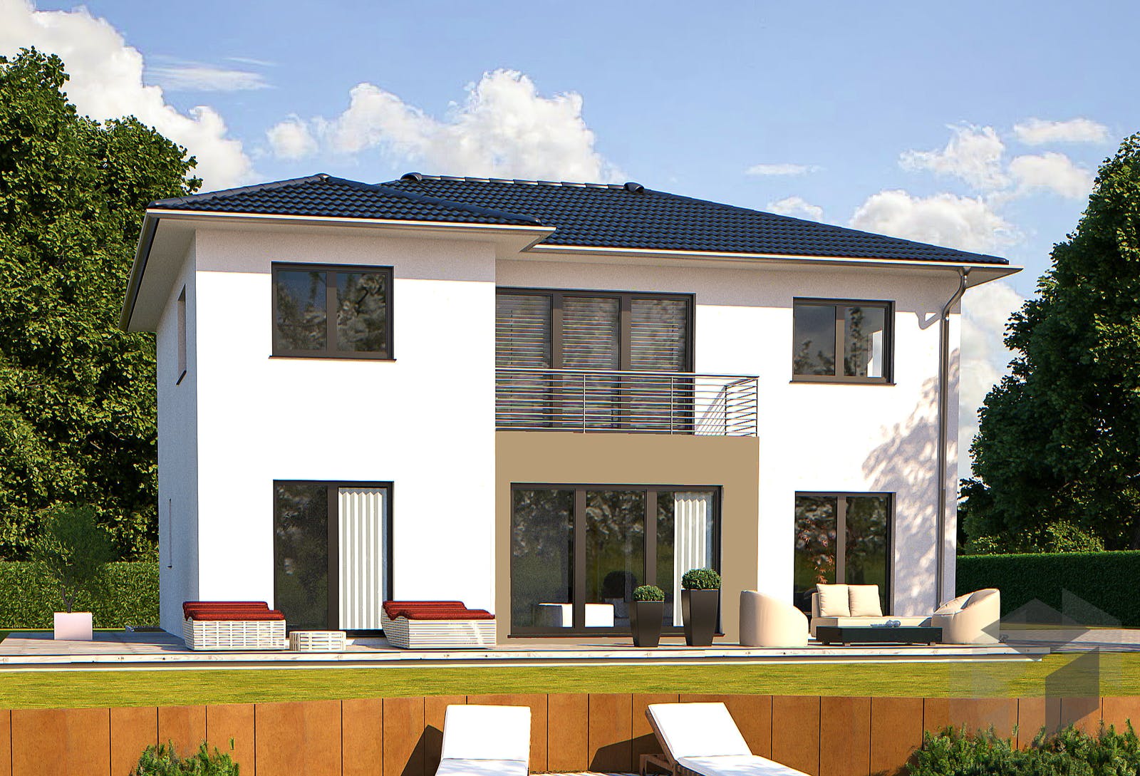 Einfamilienhaus Eos 170 von Bärenhaus Fertighaus.de