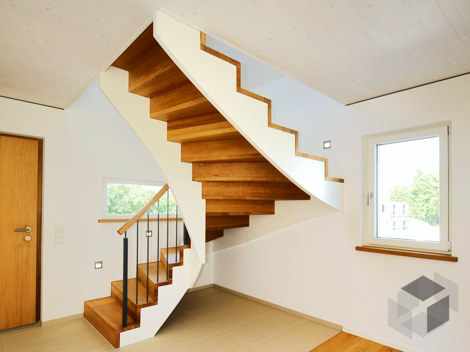 Erstling - Kundenhaus von Baufritz Innenansicht