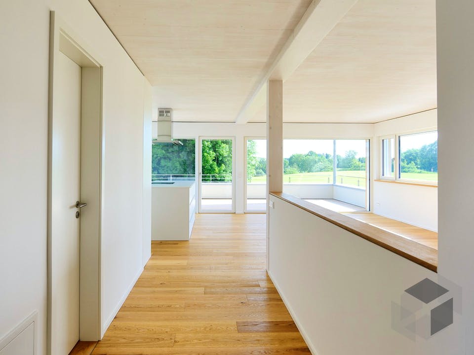 Erstling - Kundenhaus von Baufritz Innenansicht