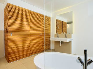 Fertighaus Erstling - Kundenhaus von Bau-Fritz Schlüsselfertig ab 850000€, Satteldach-Klassiker Innenansicht 5