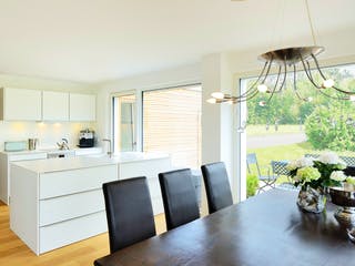 Fertighaus Erstling - Kundenhaus von Bau-Fritz Schlüsselfertig ab 850000€, Satteldach-Klassiker Innenansicht 3