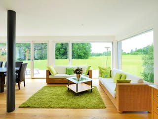 Fertighaus Erstling - Kundenhaus von Bau-Fritz Schlüsselfertig ab 850000€, Satteldach-Klassiker Innenansicht 1