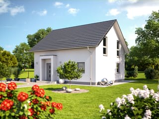 Fertighaus Esprit 120 von Bärenhaus Schlüsselfertig ab 207802€, Satteldach-Klassiker Außenansicht 2