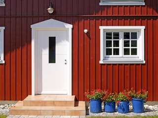 Fertighaus Eva von Regnauer Hausbau Schlüsselfertig ab 330835€, Satteldach-Klassiker Außenansicht 7