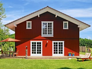 Fertighaus Eva von Regnauer Hausbau Schlüsselfertig ab 330835€, Satteldach-Klassiker Außenansicht 10