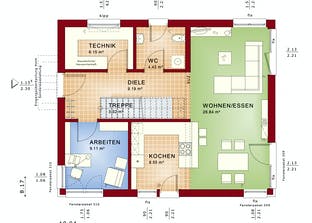 Evolution 134 V2 Grundriss