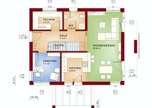 Evolution 134 V3 Grundriss
