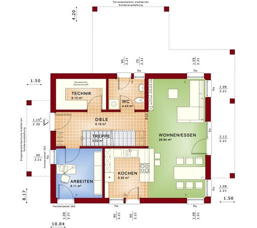 Evolution 134 V7 Floorplan 1