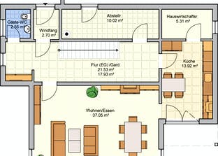F 165.10 Grundriss