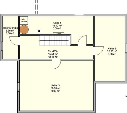 Fertighaus Linea von Fingerhut Haus Schlüsselfertig ab 485500€, Cubushaus Grundriss 3