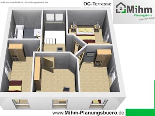 Massivhaus Idealo 120 WD von Mihm Thermobau, Stadtvilla Innenansicht 4