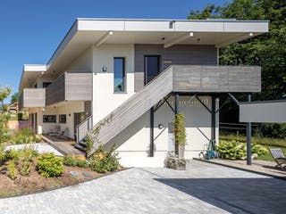 Fertighaus Fabienne von Regnauer Hausbau, Cubushaus Außenansicht 5