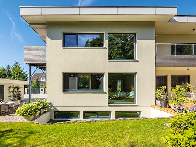 Fertighaus Fabienne von Regnauer Hausbau, Cubushaus Außenansicht 6