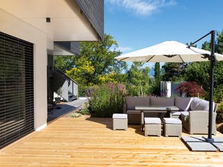 Fertighaus Fabienne von Regnauer Hausbau, Cubushaus Außenansicht 7