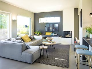 Fertighaus Fabienne von Regnauer Hausbau, Cubushaus Innenansicht 1