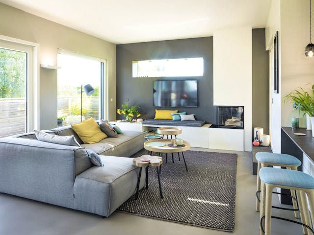 Fertighaus Fabienne von Regnauer Hausbau, Cubushaus Innenansicht 1