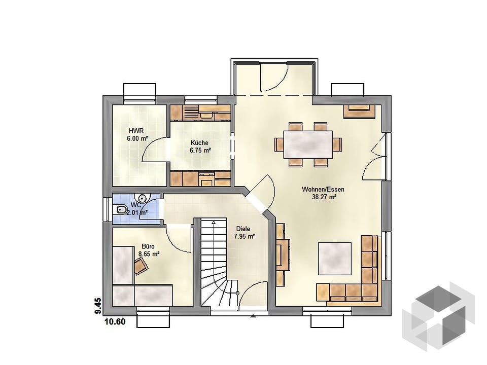 Family 135 WG von EUROMAC 2 Grundriss