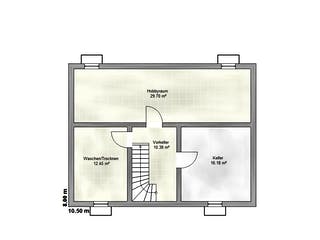 Massivhaus Family 135 WG von EUROMAC 2 S.A.S. Bausatzhaus ab 35454€, Satteldach-Klassiker Grundriss 3