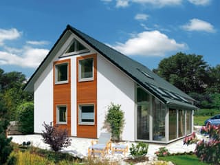 Fertighaus Family 1 von STREIF Haus, Satteldach-Klassiker Außenansicht 1