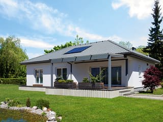 Fertighaus Family VII Emotion von Vario-Haus - Österreich Schlüsselfertig ab 210311€, Bungalow Außenansicht 1