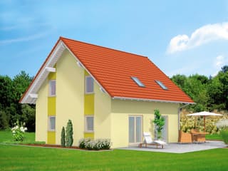 Massivhaus Family Young 104 von F.C. Nüdling Fertigteiltechnik Schlüsselfertig ab 200850€, Außenansicht 2