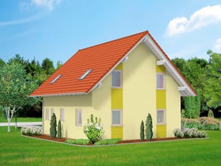 Massivhaus Family Young 104 von F.C. Nüdling Fertigteiltechnik Schlüsselfertig ab 200850€, Außenansicht 3