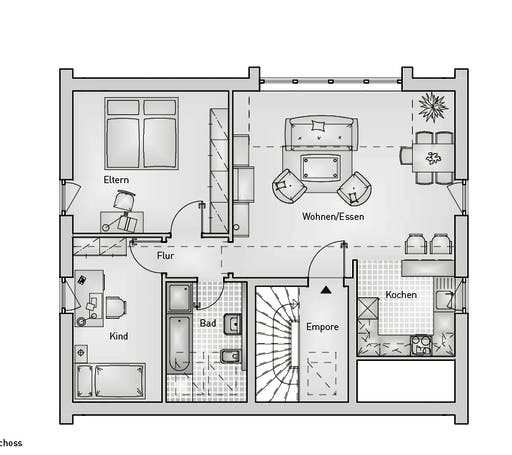 Family 10.124 EFH Floorplan 2