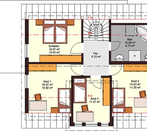 Family 141 Floorplan 2