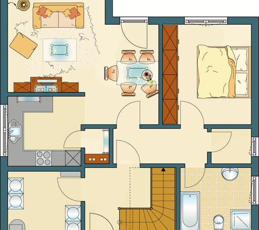 FAMILY 180 W Floorplan 1