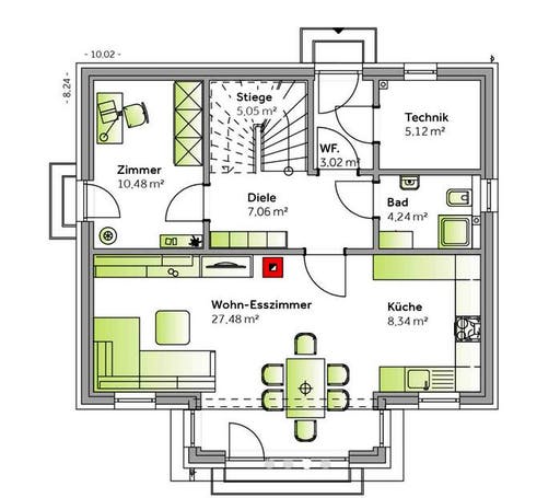 Family VI Small Floorplan 1