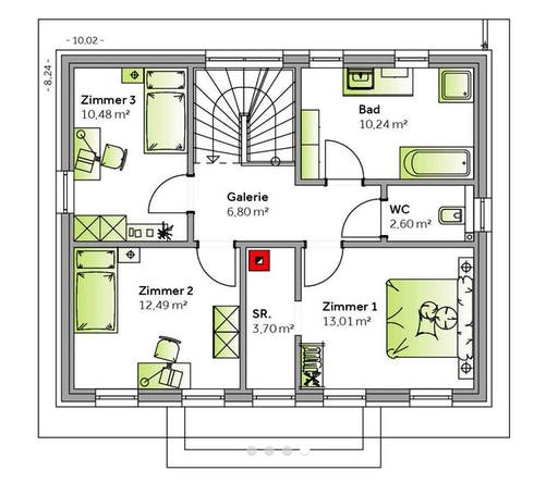 Family VI Small Floorplan 2