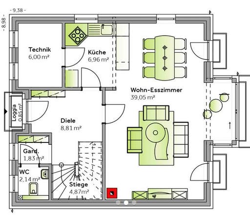 Family VIII Floorplan 1