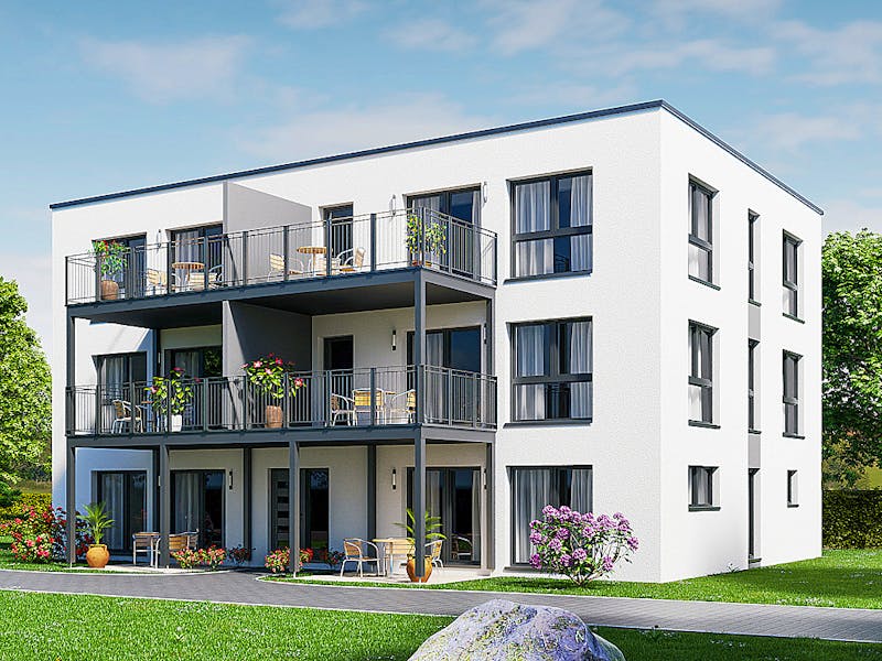 Fertighausanbieter Wohnungsbau Bayern - Mehrfamilienhäuser