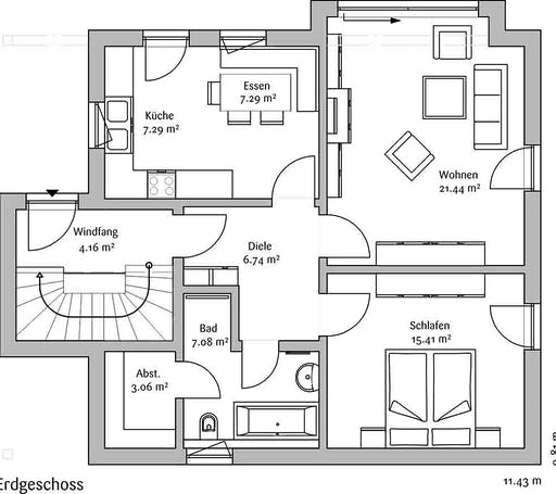 Fischerhaus - Allgäu Floorplan 1