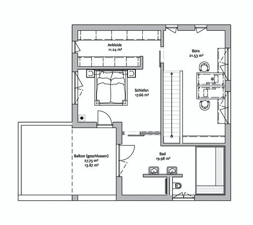 Fischerhaus - Bauhaus 190 Floorplan 2