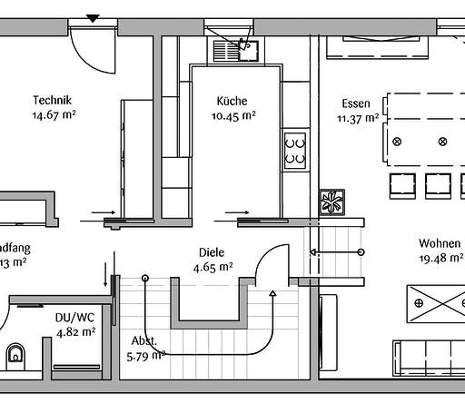 Fischerhaus - Bauhaus 200 Floorplan 1