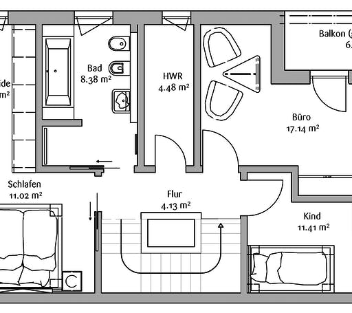 Fischerhaus - Bauhaus 200 Floorplan 2