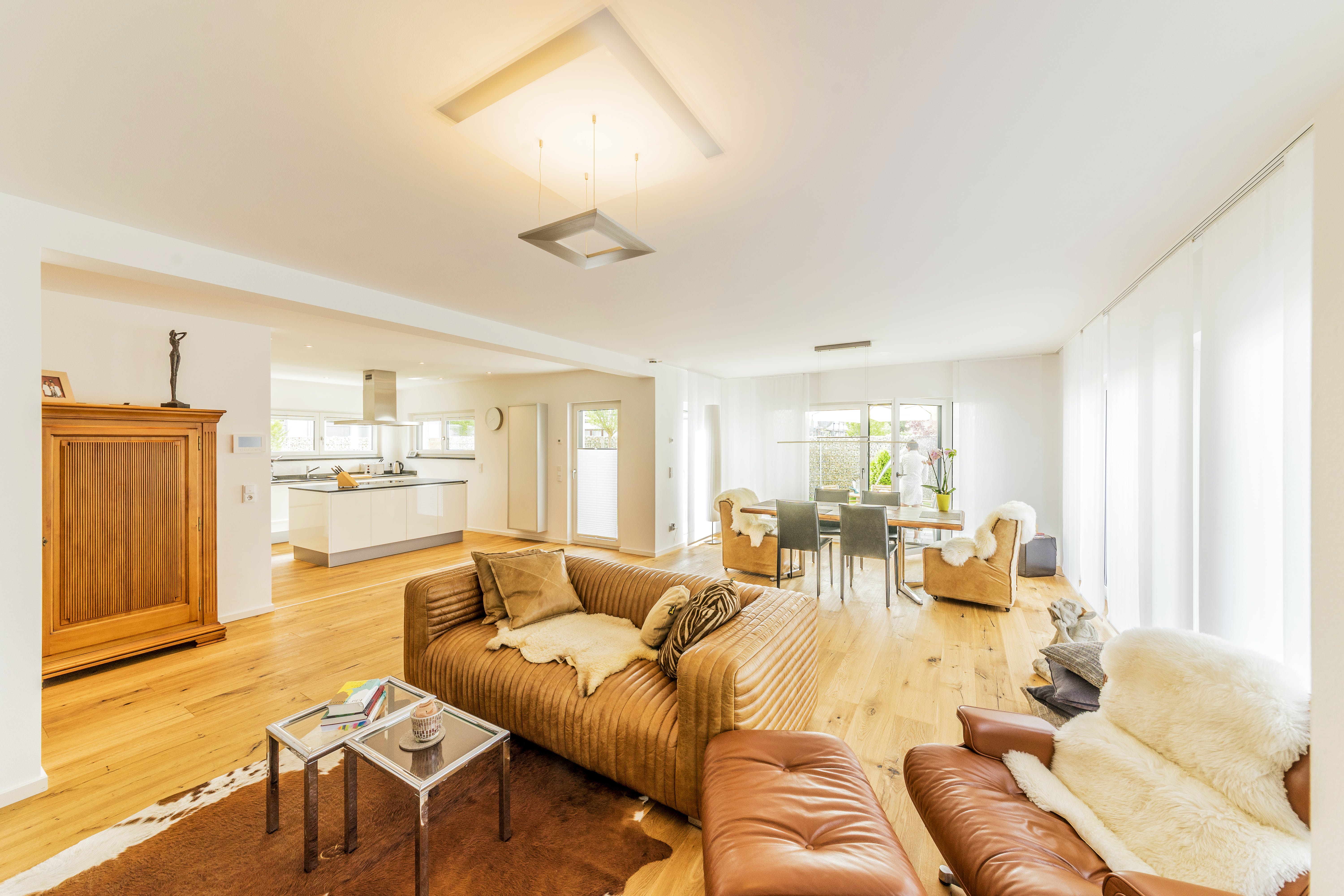 Fertighaus Bauhaus 333 von FischerHaus Schlüsselfertig ab 732600€, Cubushaus Innenansicht 1