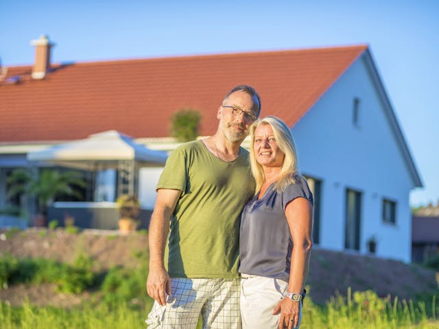 Fertighaus Bungalow 138 von FischerHaus Schlüsselfertig ab 417656€, Bungalow Außenansicht 2