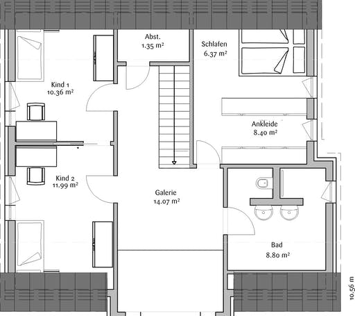 Fischerhaus - Klassisch 148 Floorplan 2