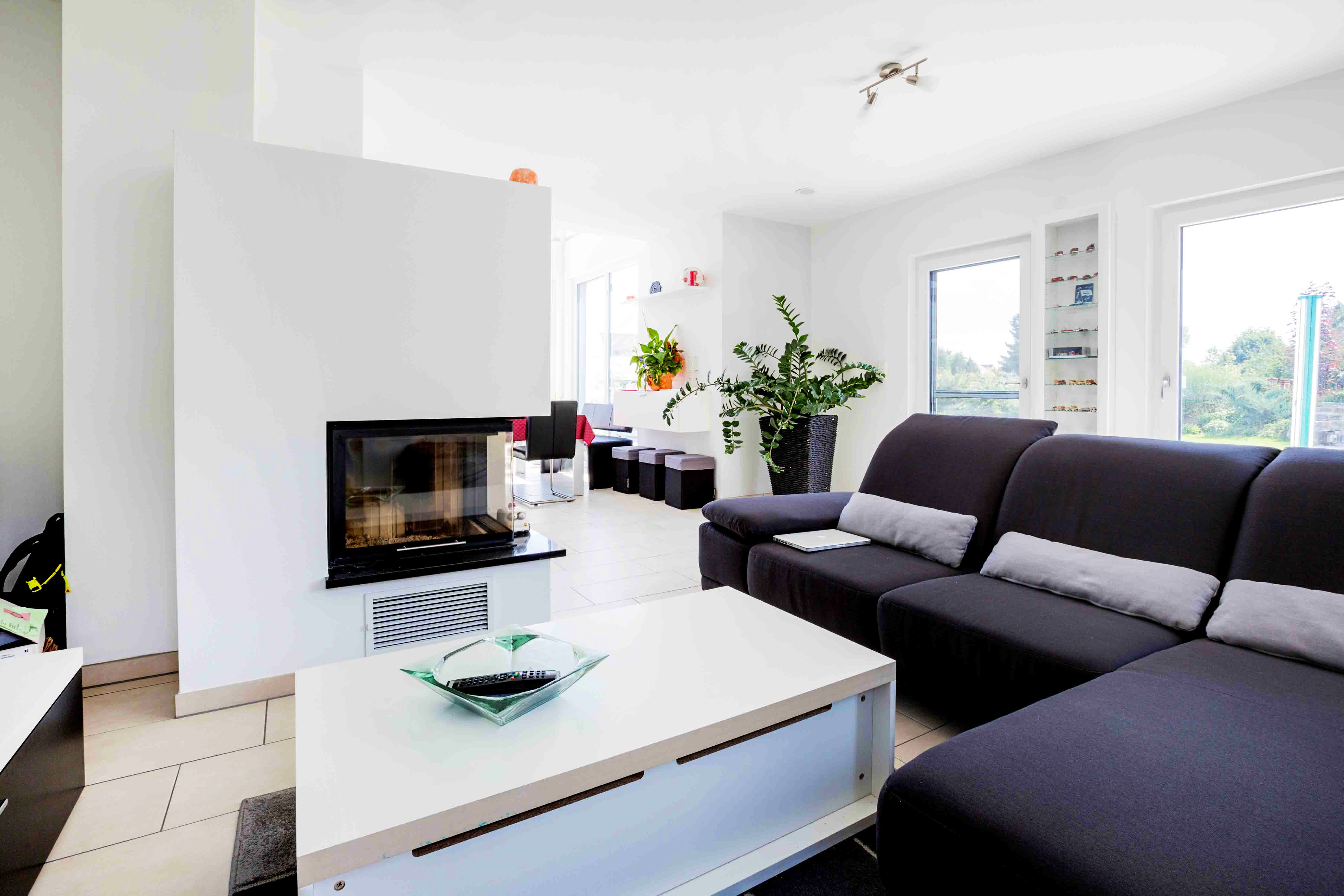 Fertighaus Bauhaus 175 von FischerHaus Schlüsselfertig ab 412640€, Cubushaus Innenansicht 1