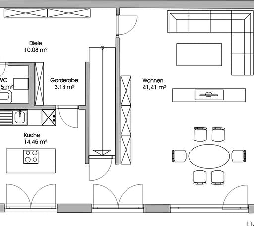 Fischerhaus - Nolina Floorplan 1