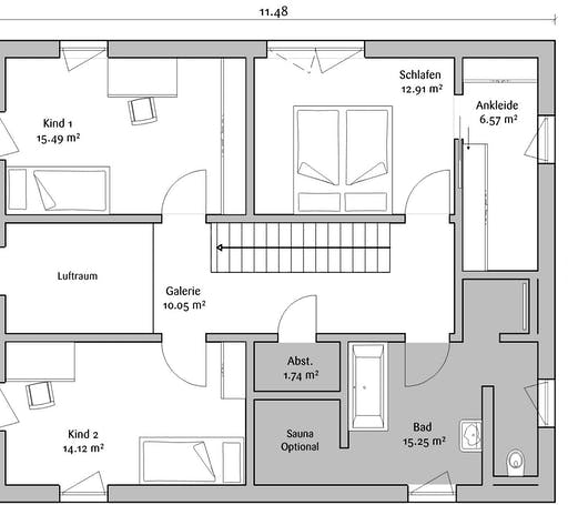 Fischerhaus - Stadtvilla 160 Floorplan 2