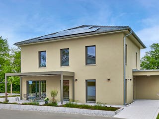 Fertighaus MH Mannheim - UrbanLife von Fertighaus WEISS Schlüsselfertig ab 495611€, Stadtvilla Außenansicht 2