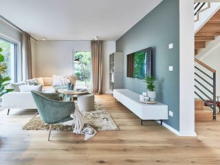 Fertighaus MH Mannheim - UrbanLife von Fertighaus WEISS Schlüsselfertig ab 495611€, Stadtvilla Innenansicht 1