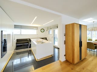 Fertighaus Haus Geyer von WEISS Holzhaus Schlüsselfertig ab 755828€, Cubushaus Innenansicht 2